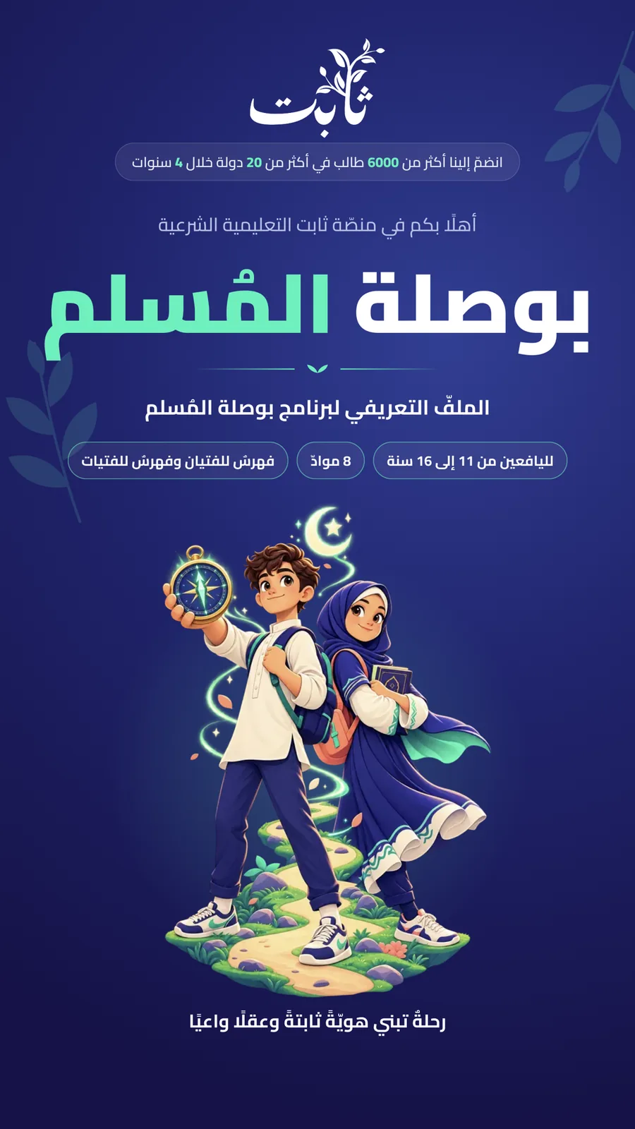 ملفّ بوصلة المُسلم — صفحة 1 من 11: الغلاف